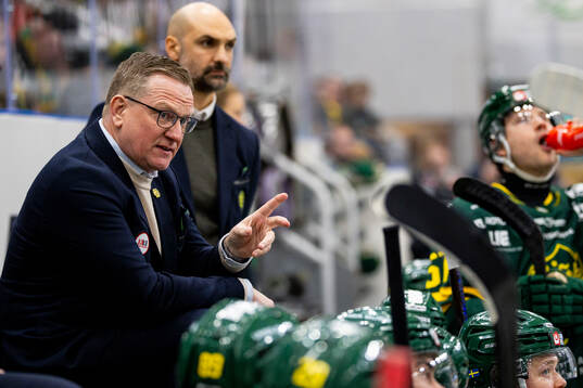 Björklövens tränare Magnus Bogren