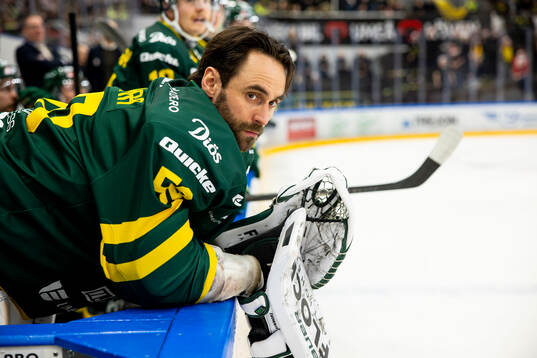 Björklövens målvakt Frans Tuohimaa