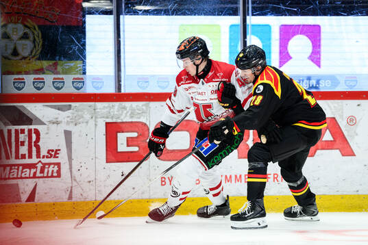 Örebros Juuso Vainio och Brynäs Johannes Kinnvall