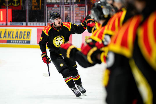 Brynäs Kieffer Bellows jublar