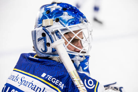 Leksands målvakt Jakob Hellsten