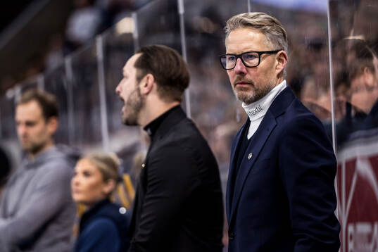 Leksands tränare Johan Hedberg