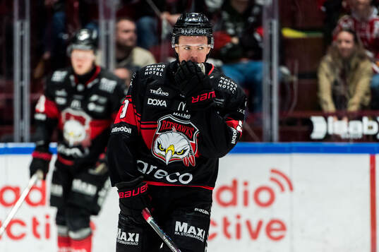 Malmö Redhawks Kalle Hemström deppar
