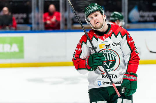 Frölundas Linus Weissbach deppar