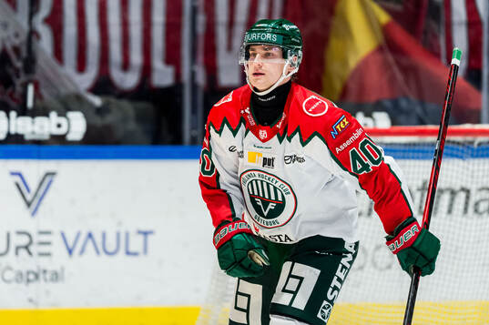 Frölundas Jacob Peterson jublar