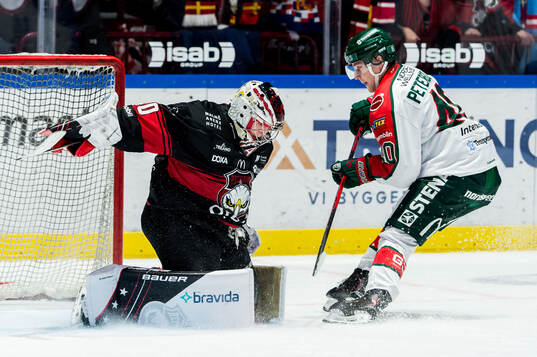 Frölundas Jacob Peterson sätter straff på Malmö