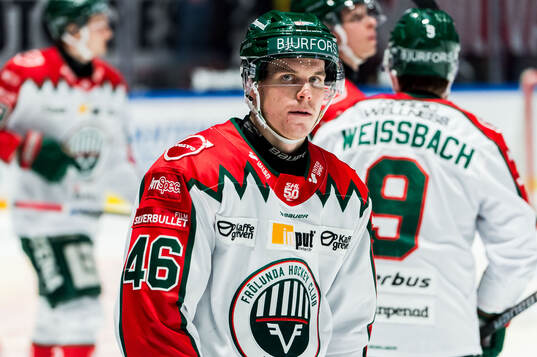 Frölundas Dominik Egli deppar