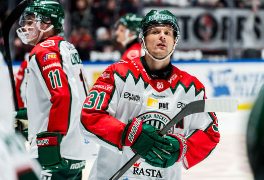 Frölundas Nicklas Lasu deppar