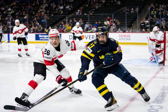 Ludvig Johnson of Switzerland and Viggo Björck of Sweden