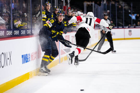 William Håkansson of Sweden and Nathan Borradori of