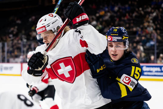 Kimi Koerbler of Switzerland and Ivar Stenberg of Sweden