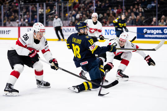 Ludvig Johnson and Basile Sansonnens of Switzerland and