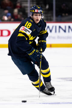 Victor Eklund of Sweden