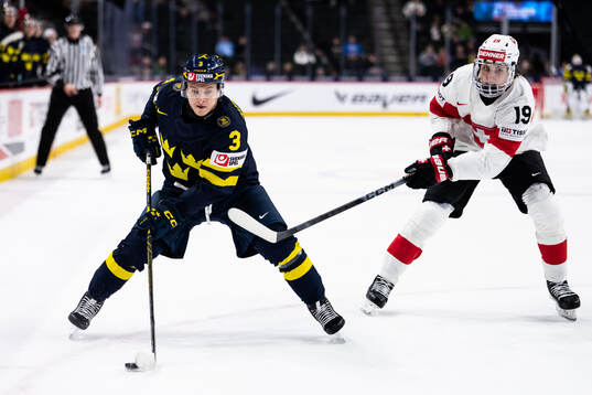 Felix Öhrqvist of Sweden and Jonah Neuenschwander of