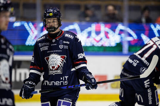 Linköpings Oscar Holmertz
