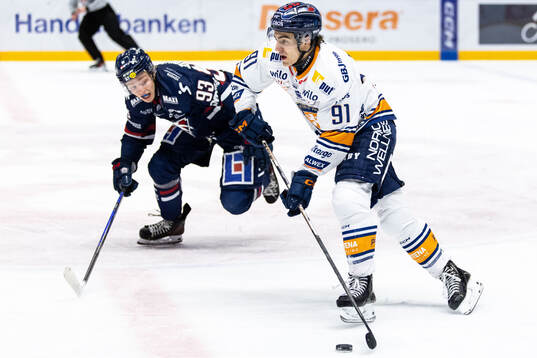 Linköpings Oliver Johansson och Växjös Felix Robert