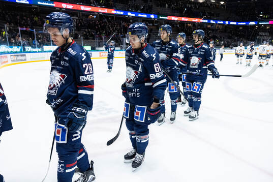 Linköpings Melvin Nilsson och Markus Ljungh deppar