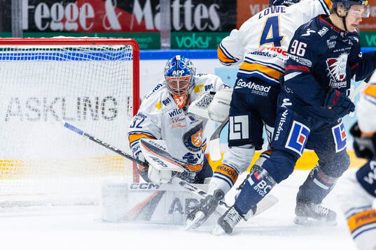 Växjös målvakt Ludvig Persson