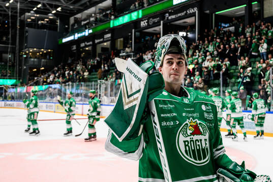 Rögles målvakt Arvid Holm