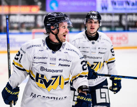 HV71s Mattias Tedenby reagerar