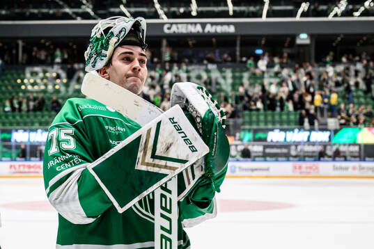 Rögles målvakt Arvid Holm