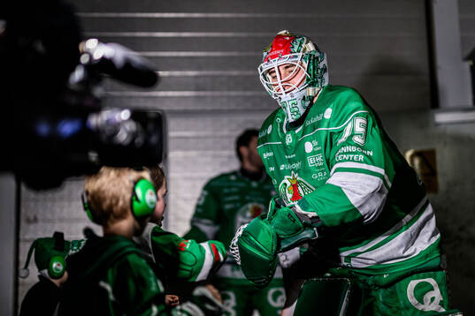 Rögles målvakt Arvid Holm