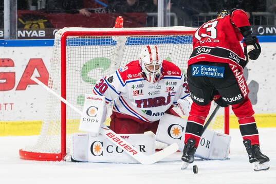 Timrås målvakt Jacob Johansson