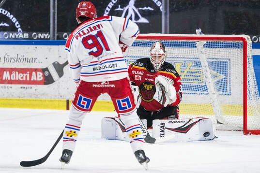 Luleås målvakt Matteus Ward