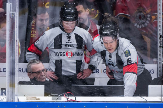 Domare Mikael Holm och domare Carl Von Sivers