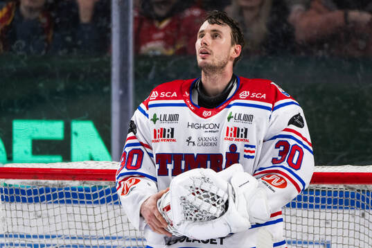 Timrås målvakt Jacob Johansson
