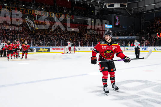 Luleås Isac Hedqvist jublar