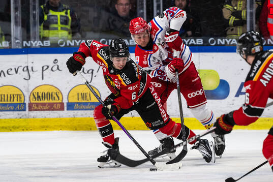 Luleås Isac Hedqvist och Timrås Albin Sundin