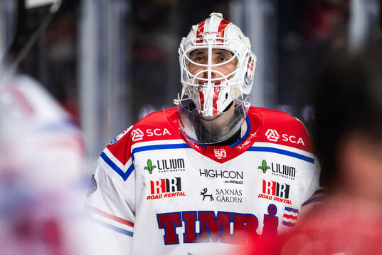 Timrås målvakt Jacob Johansson