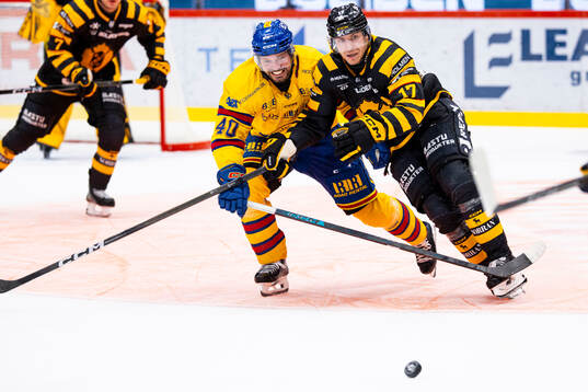 Djurgårdens Jacob Josefson och Skellefteås Pär Lindholm
