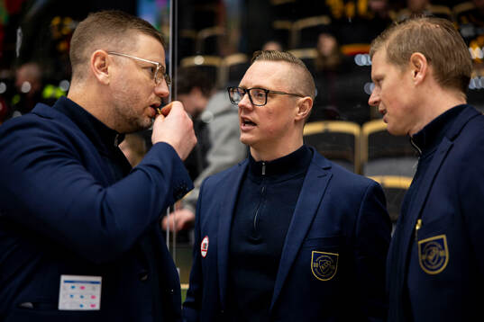 Djurgårdens  assisterande tränare Michael Holmqvist,