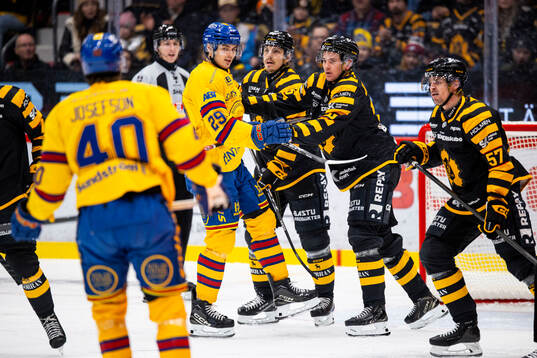 Djurgårdens Håvard Salsten och Skellefteås Pontus