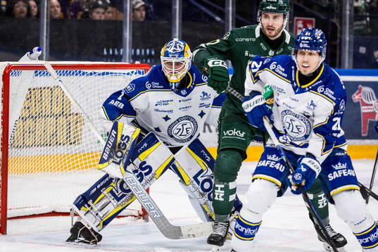 Leksands målvakt Marcus Gidlöf