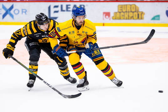 Skellefteås Pär Lindholm och Djurgårdens Oula Palve