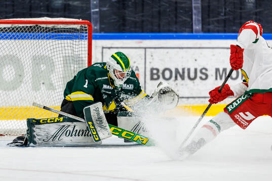 Östersunds målvakt Carl Lidö
