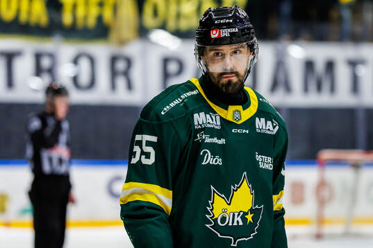 Östersunds Linus Videll deppar