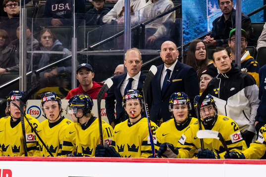 Head coach Magnus Hävelid and assistant coach Gereon