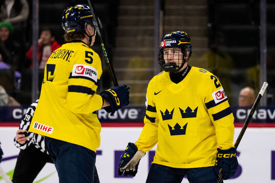 Sascha Boumedienne and Viggo Björck of Sweden