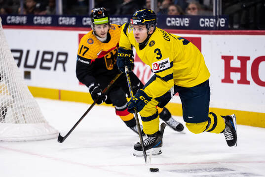 Lenny Boos of Germany and Felix Öhrqvist of Sweden