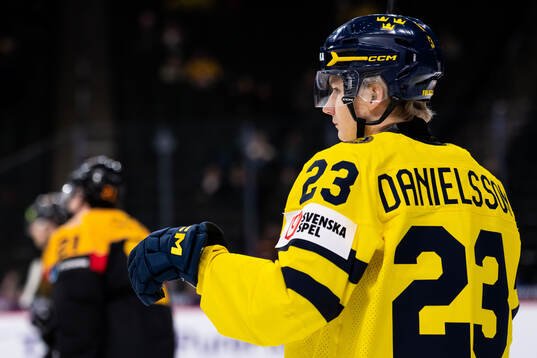 Liam Danielsson of Sweden celebrates