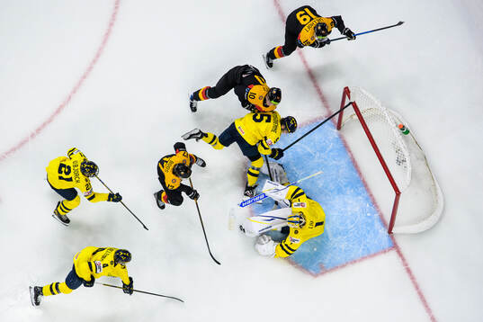 Viggo Björck, Leo Sahlin Wallenius, Sascha Boumedienne and