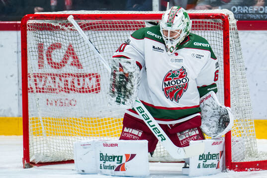 Modos målvakt Edvin Olofsson