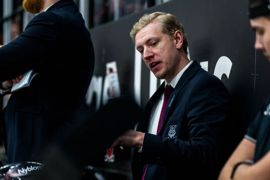 Nybros huvudtränare Hampus Sylvegård