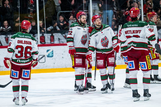 Modos Måns Carlsson och Gerry Fitzgerald deppar