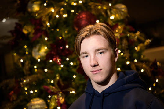 Viggo Björck of team Sweden poses for a portrait at a