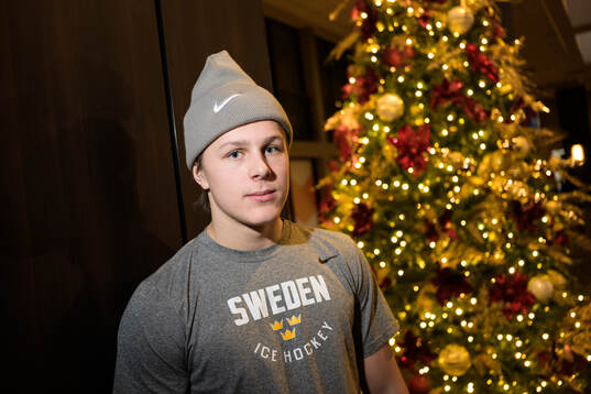 Ivar Stenberg of team Sweden poses for a portrait at a